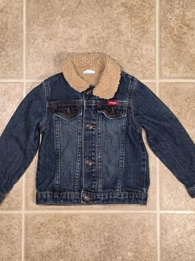 Wrangler Sherpa Collar Denim Jacket 2T